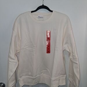 Champion Women's Off-White Sweatshirt